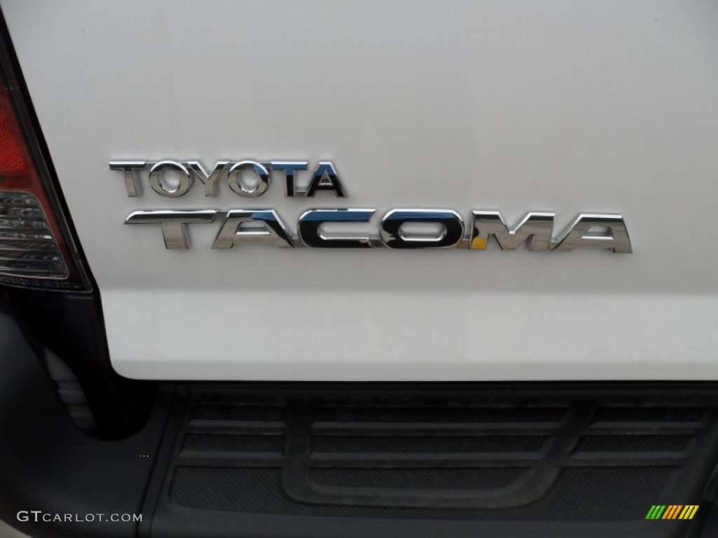 2012 Tacoma V6 SR5 Double Cab 4x4 - Super White / Sand Beige photo #15