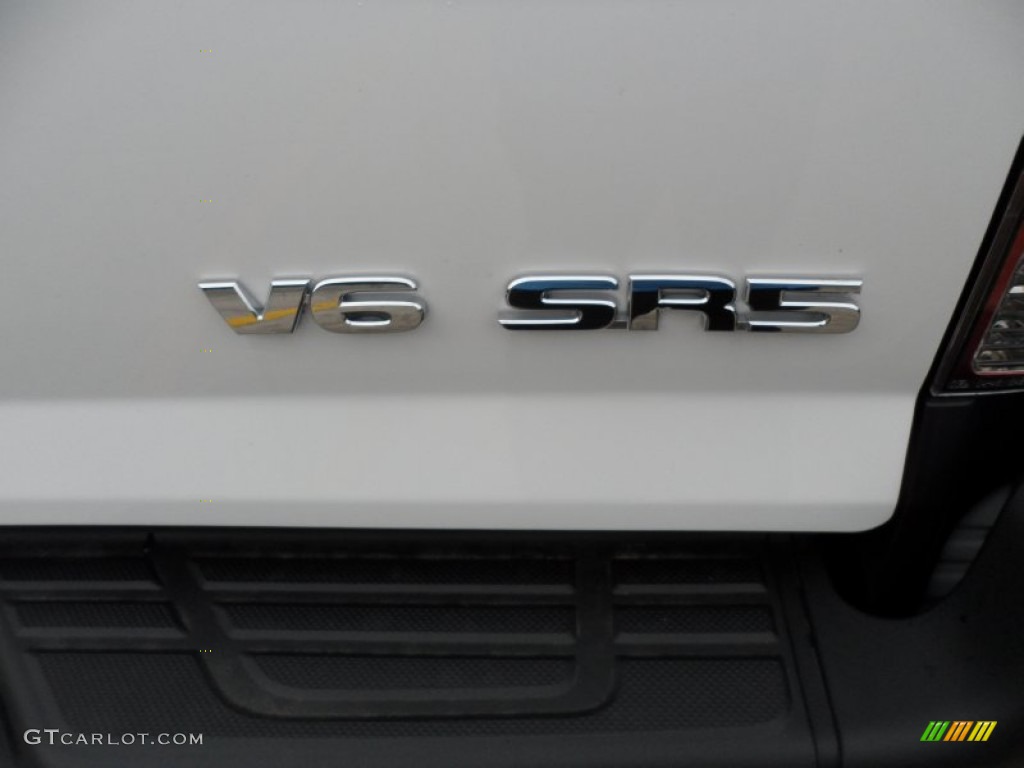 2012 Tacoma V6 SR5 Double Cab 4x4 - Super White / Sand Beige photo #16