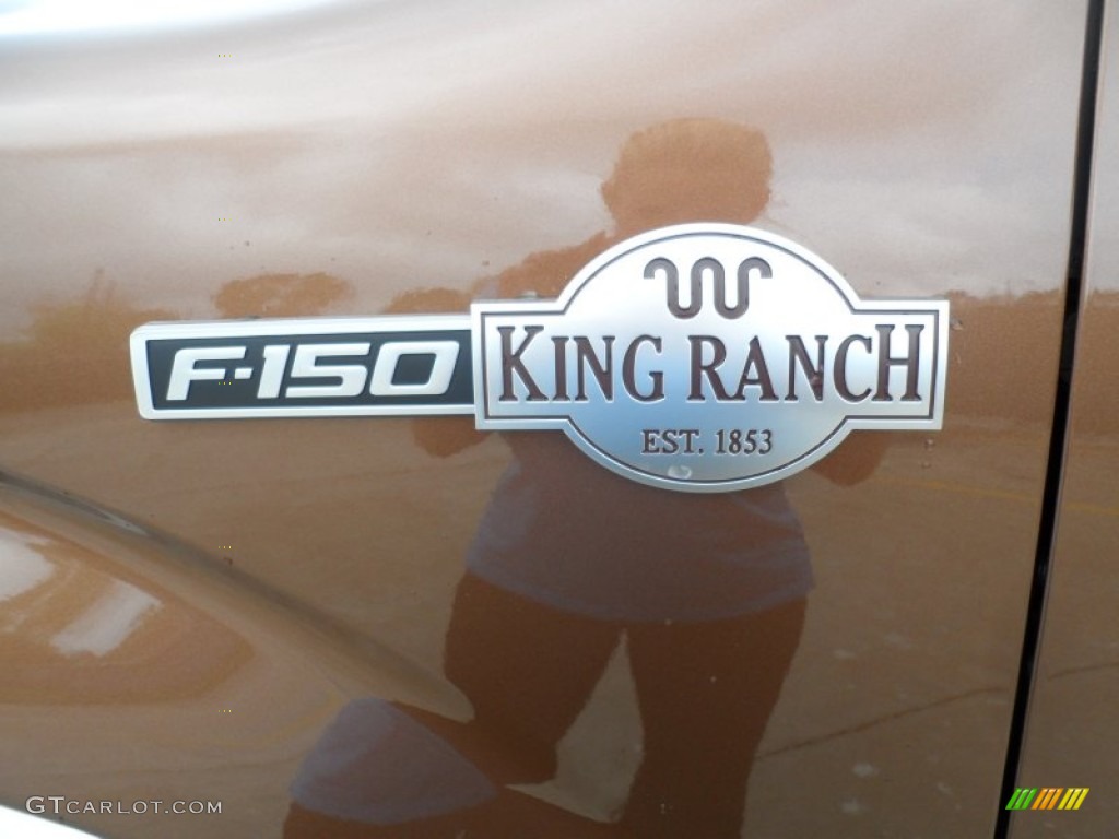 2012 F150 King Ranch SuperCrew 4x4 - Golden Bronze Metallic / King Ranch Chaparral Leather photo #13