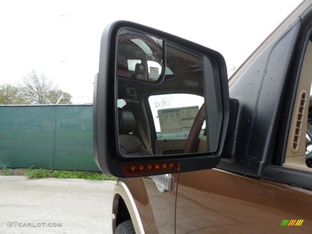 2012 F150 King Ranch SuperCrew 4x4 - Golden Bronze Metallic / King Ranch Chaparral Leather photo #15