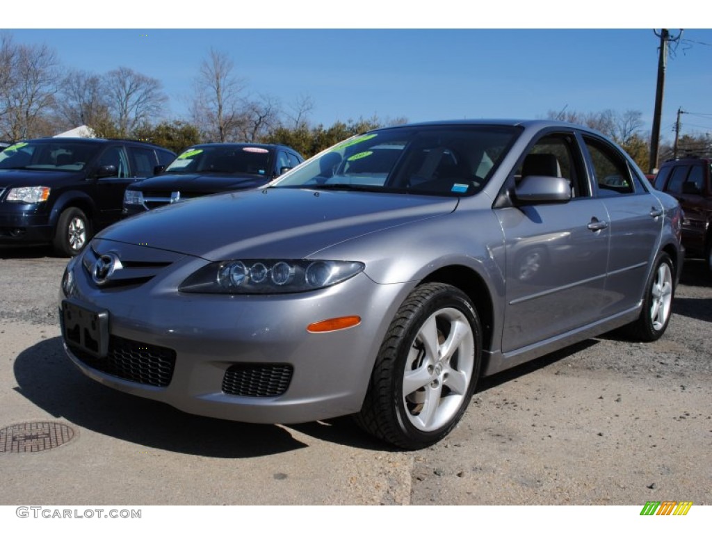 Tungsten Gray Metallic 2007 Mazda MAZDA6 i Sport Sedan Exterior Photo #62198576