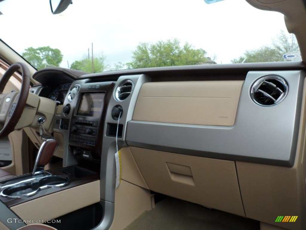 2012 F150 King Ranch SuperCrew 4x4 - Golden Bronze Metallic / King Ranch Chaparral Leather photo #21