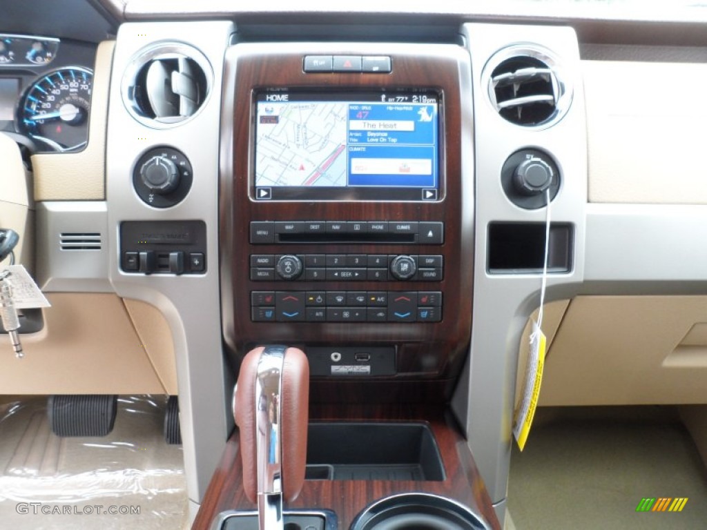 2012 F150 King Ranch SuperCrew 4x4 - Golden Bronze Metallic / King Ranch Chaparral Leather photo #30
