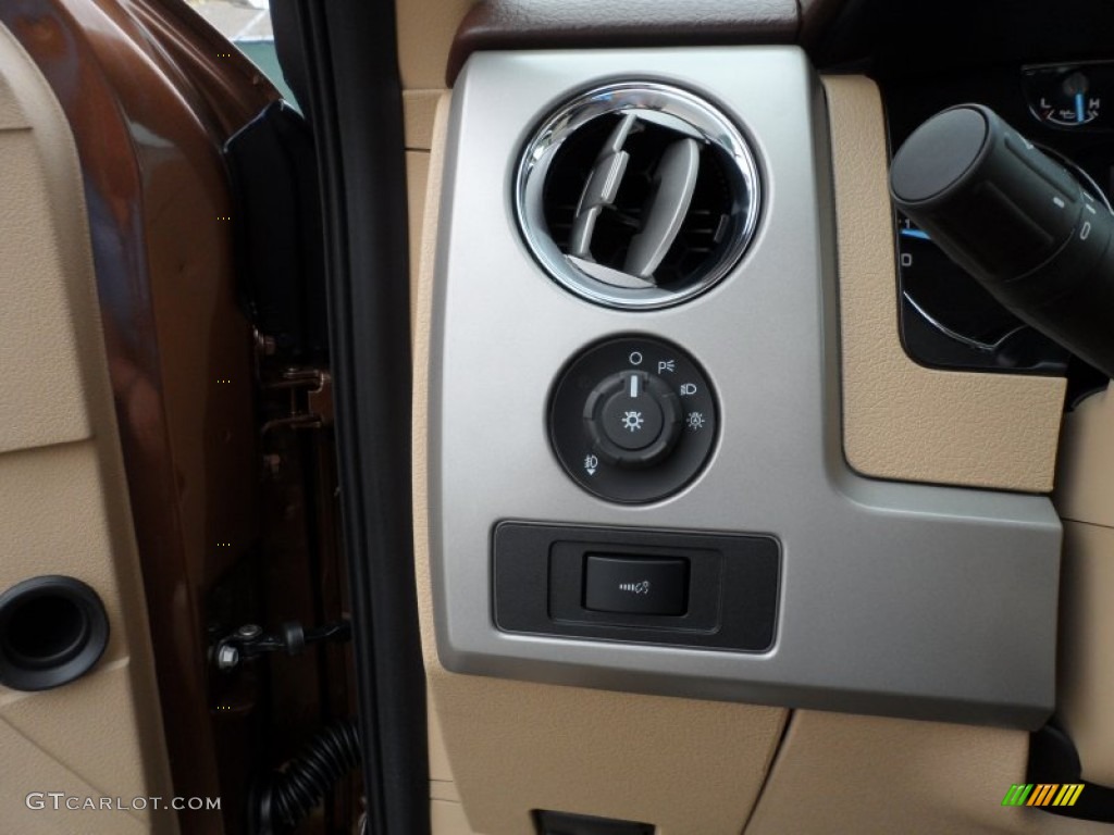 2012 F150 King Ranch SuperCrew 4x4 - Golden Bronze Metallic / King Ranch Chaparral Leather photo #39