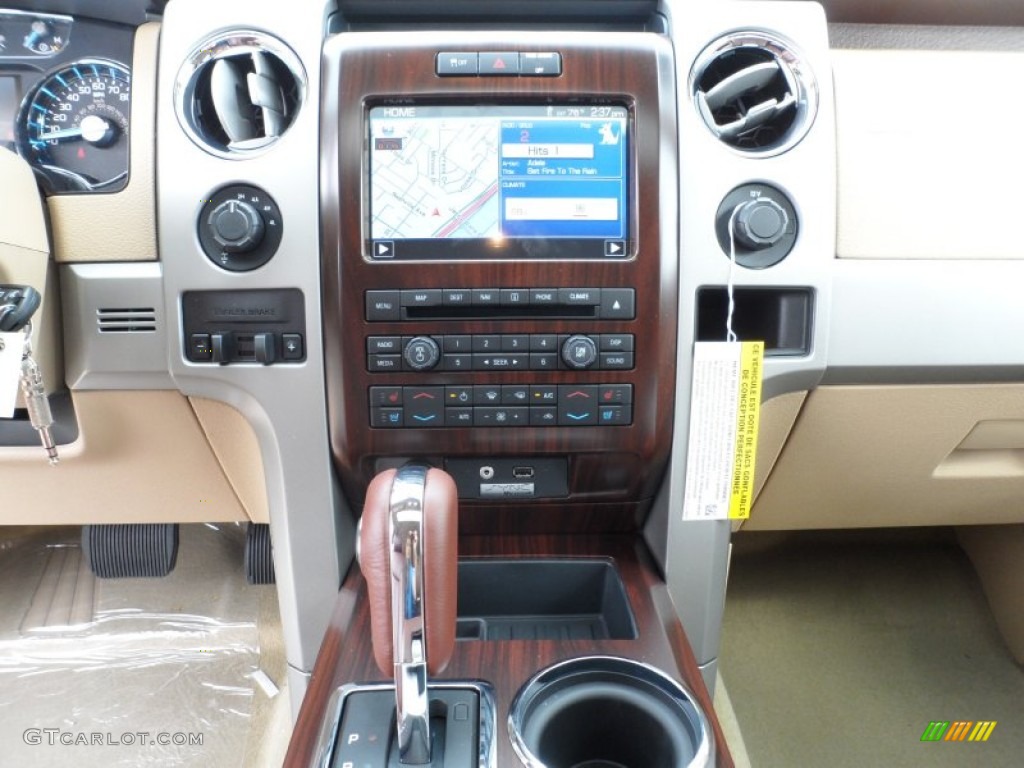2012 F150 King Ranch SuperCrew 4x4 - Golden Bronze Metallic / King Ranch Chaparral Leather photo #31