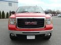 2007 Fire Red GMC Sierra 2500HD SLE Extended Cab 4x4  photo #2