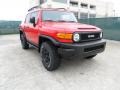 2012 Radiant Red Toyota FJ Cruiser Trail Teams Special Edition 4WD  photo #1