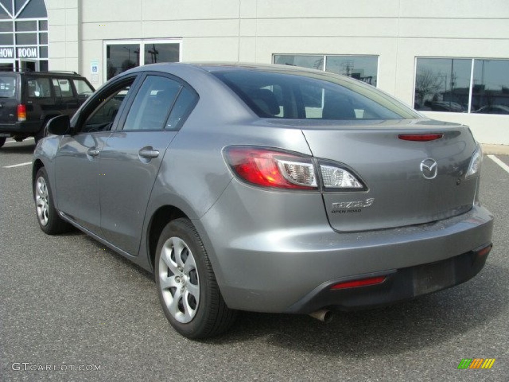 Liquid Silver Metallic 2010 Mazda MAZDA3 i Sport 4 Door Exterior Photo #62200283