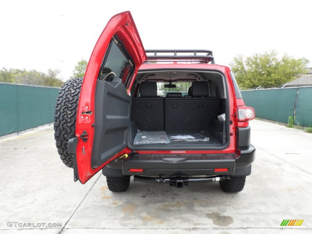 2012 FJ Cruiser Trail Teams Special Edition 4WD - Radiant Red / Dark Charcoal photo #19