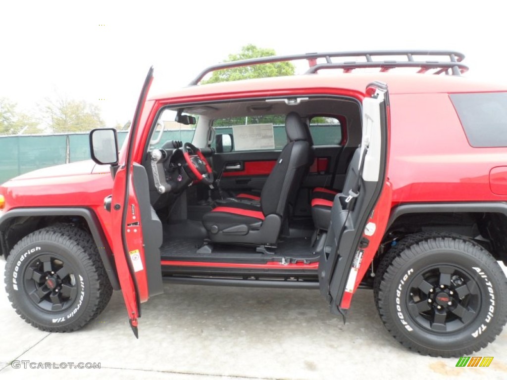 2012 FJ Cruiser Trail Teams Special Edition 4WD - Radiant Red / Dark Charcoal photo #22
