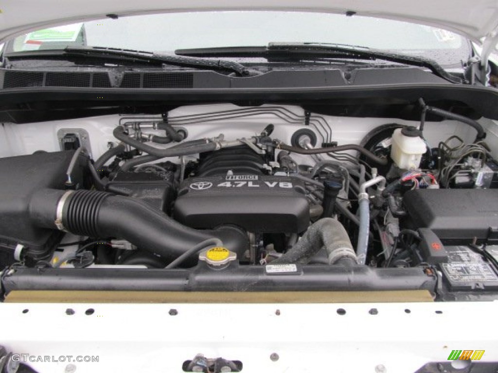 2008 Toyota Tundra SR5 Double Cab 4x4 4.7 Liter DOHC 32-Valve VVT V8 Engine Photo #62200606