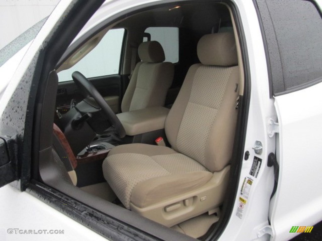2008 Toyota Tundra SR5 Double Cab 4x4 Front Seat Photos