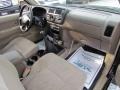 Beige 1999 Nissan Frontier SE Extended Cab 4x4 Interior Color