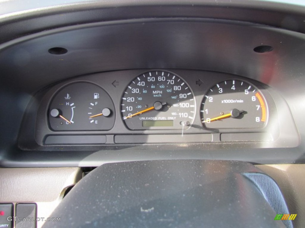 1999 Nissan Frontier SE Extended Cab 4x4 Gauges Photo #62201417