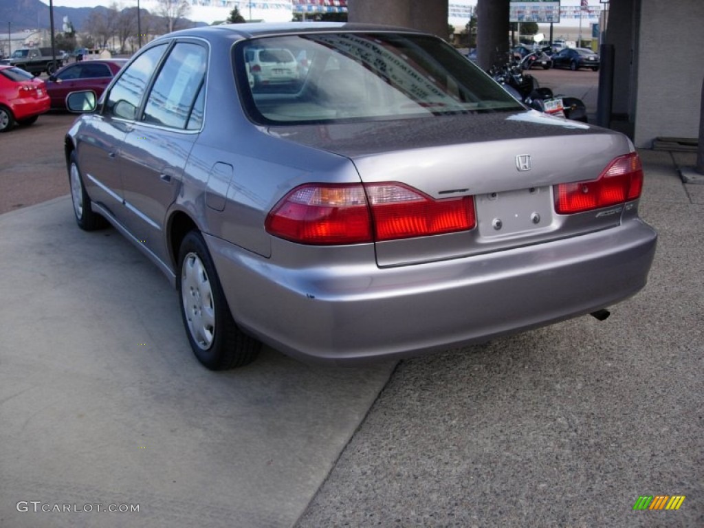 2000 Accord EX Sedan - Signet Silver Metallic / Ivory photo #4