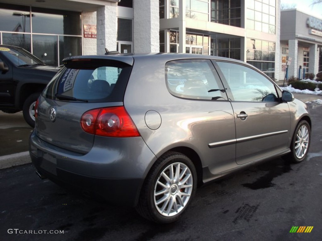 2006 GTI 2.0T - Silverstone Grey / Black Leather photo #2