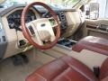 Chaparral Leather 2011 Ford F350 Super Duty King Ranch Crew Cab 4x4 Interior Color