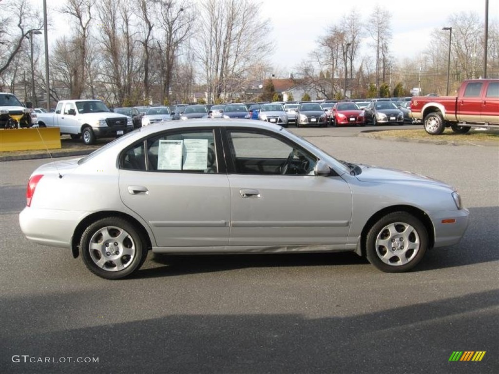 2001 Elantra GLS - Pewter / Gray photo #5