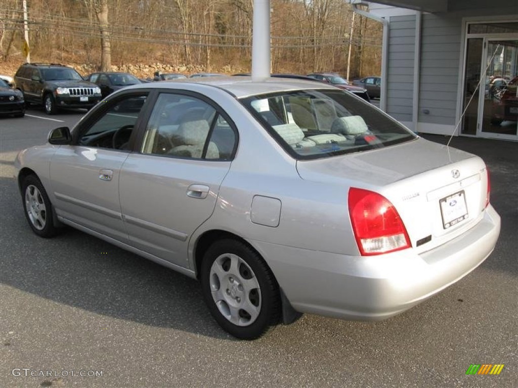 2001 Elantra GLS - Pewter / Gray photo #8