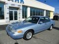 1999 Light Blue Metallic Ford Crown Victoria LX  photo #1