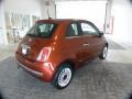 2012 Rame (Copper Orange) Fiat 500 Lounge  photo #5