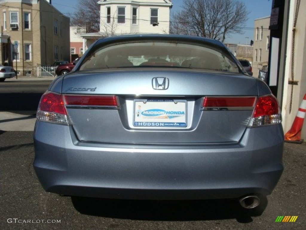 2011 Accord LX Sedan - Celestial Blue Metallic / Black photo #5