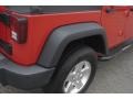2008 Flame Red Jeep Wrangler Unlimited X 4x4  photo #42