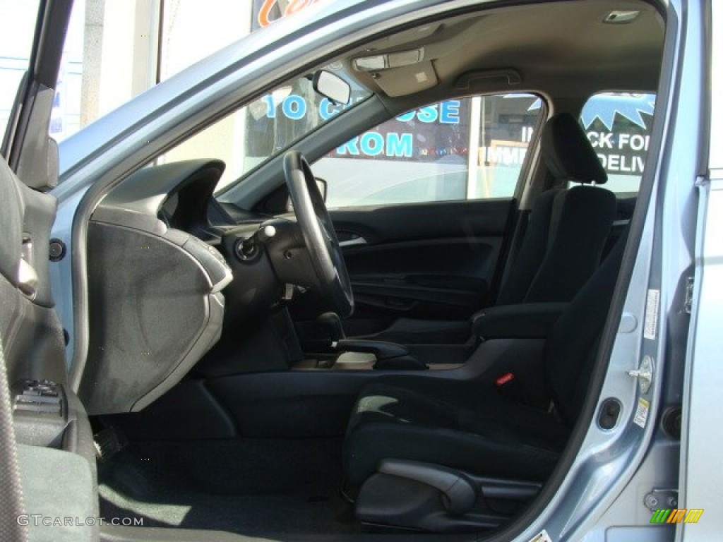 2011 Accord LX Sedan - Celestial Blue Metallic / Black photo #7