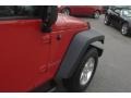 2008 Flame Red Jeep Wrangler Unlimited X 4x4  photo #46
