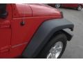 2008 Flame Red Jeep Wrangler Unlimited X 4x4  photo #47