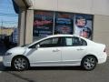 Taffeta White - Civic LX Sedan Photo No. 3