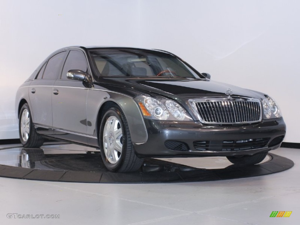 Galapagos Gray 2005 Maybach 57 Standard 57 Model Exterior Photo #62203766