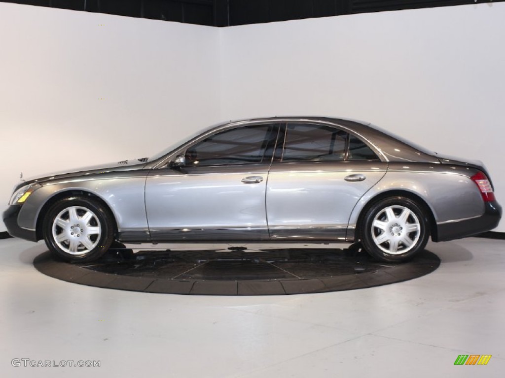 Galapagos Gray 2005 Maybach 57 Standard 57 Model Exterior Photo #62203797