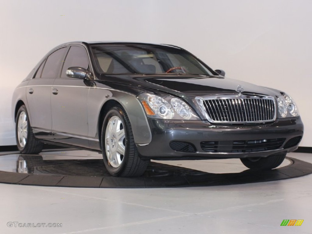 Galapagos Gray 2005 Maybach 57 Standard 57 Model Exterior Photo #62203844