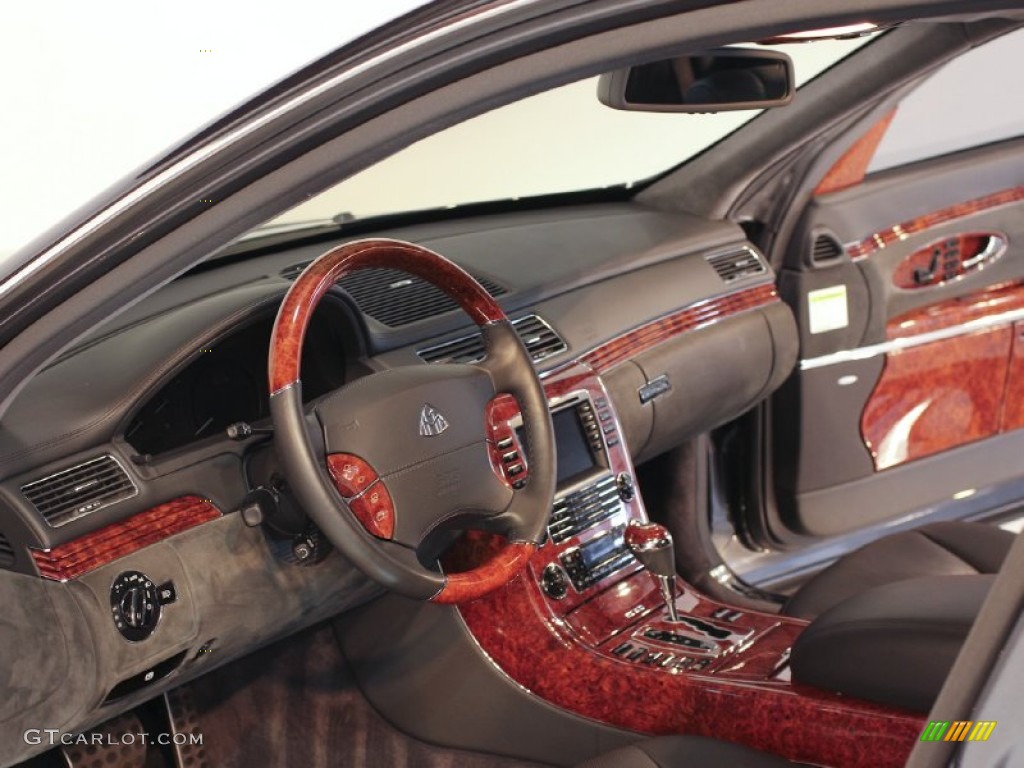 2005 Maybach 57 Standard 57 Model Black Dashboard Photo #62204303