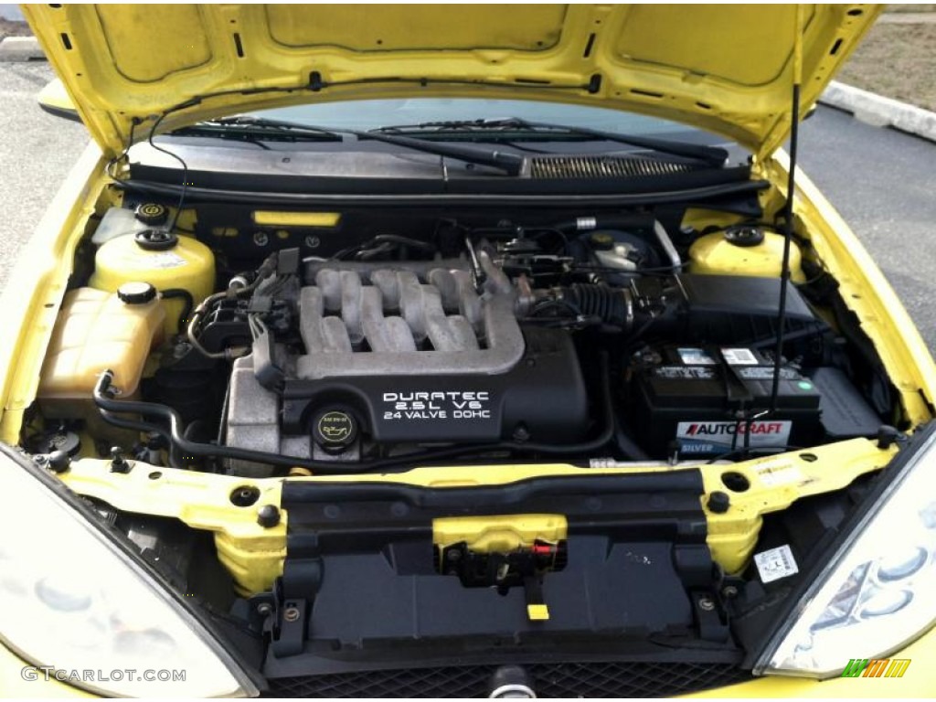 2001 Mercury Cougar V6 2.5 Liter DOHC 24-Valve V6 Engine Photo #62206403