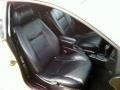 2001 Mercury Cougar Midnight Black Interior Front Seat Photo