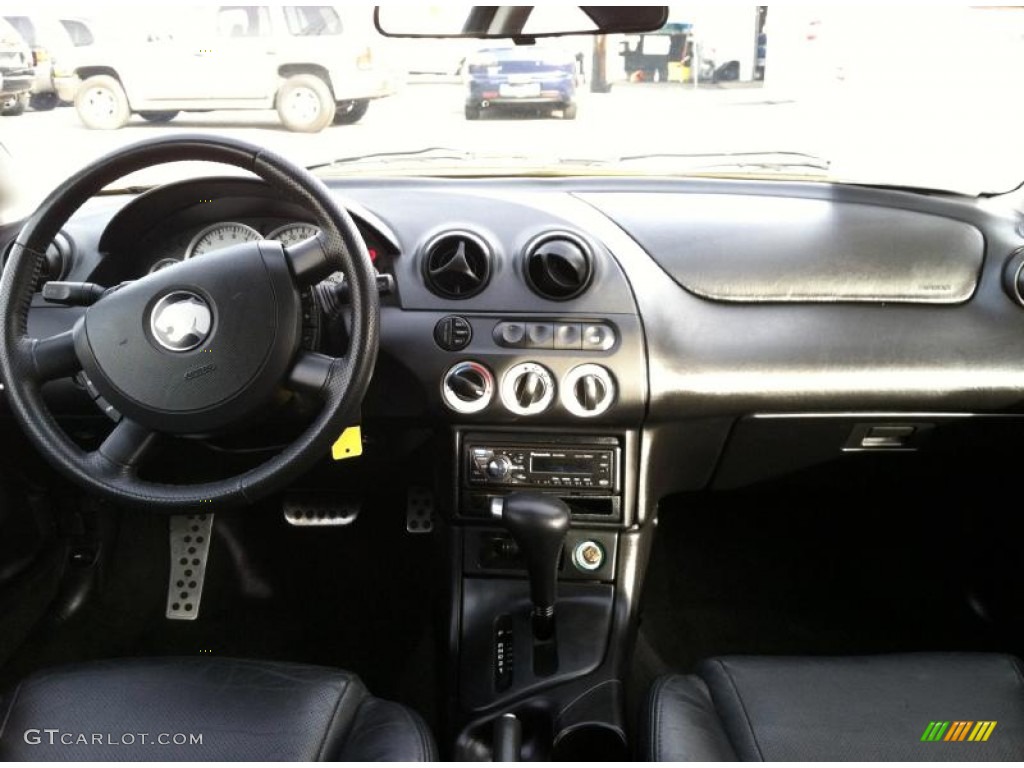 2001 Mercury Cougar V6 Midnight Black Dashboard Photo #62206511