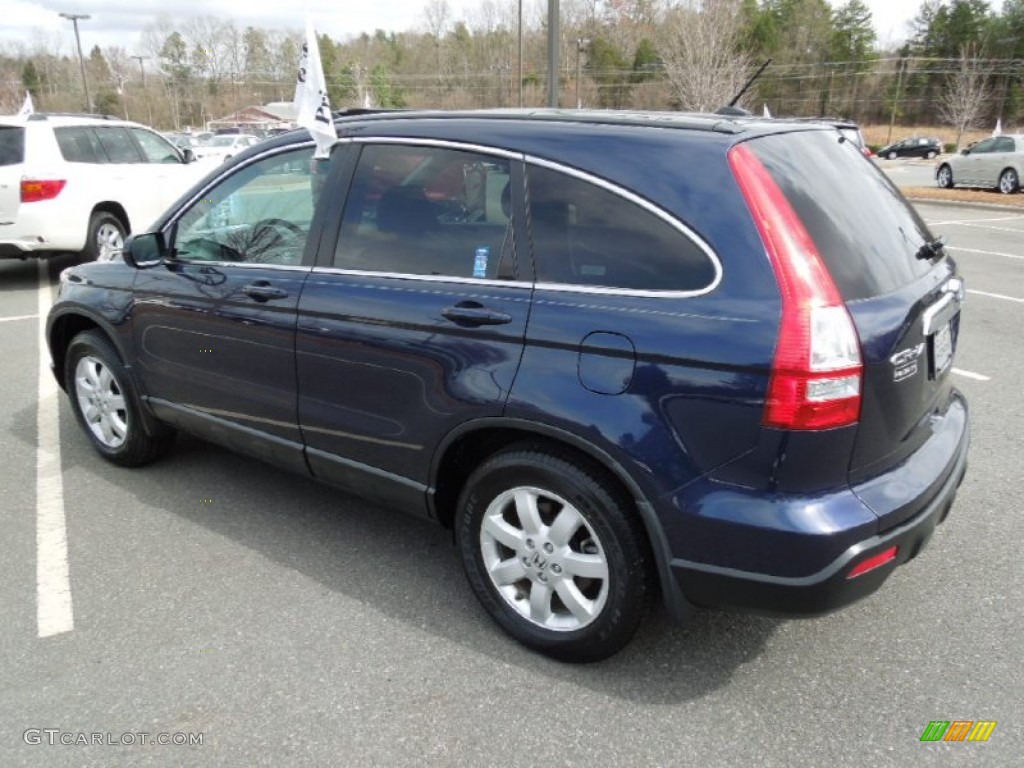 2008 CR-V EX-L - Royal Blue Pearl / Black photo #3