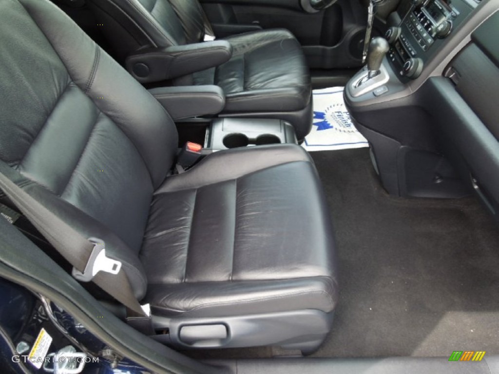 2008 CR-V EX-L - Royal Blue Pearl / Black photo #21