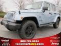 2012 Winter Chill Metallic Jeep Wrangler Unlimited Sahara Arctic Edition 4x4 #62194191