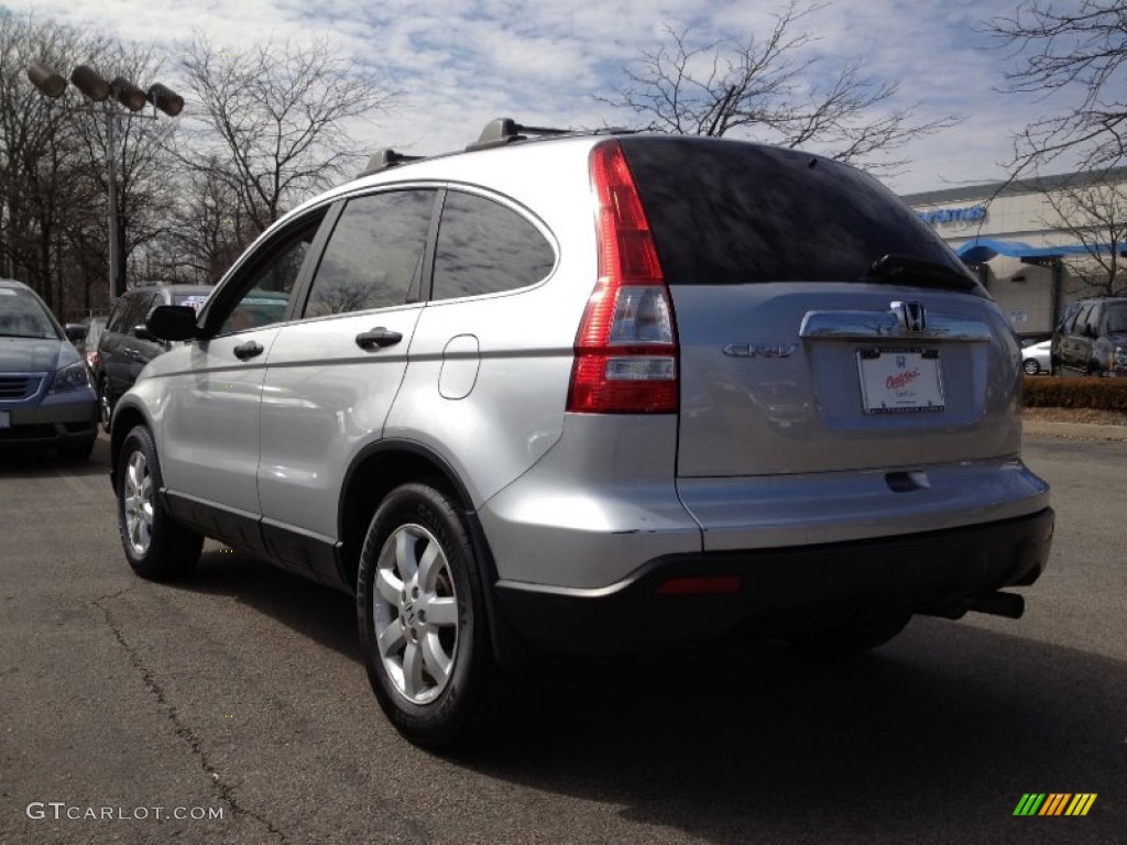 2009 CR-V EX 4WD - Alabaster Silver Metallic / Gray photo #11