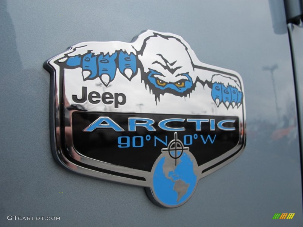 2012 Jeep Wrangler Unlimited Sahara Arctic Edition 4x4 Marks and Logos Photo #62207879