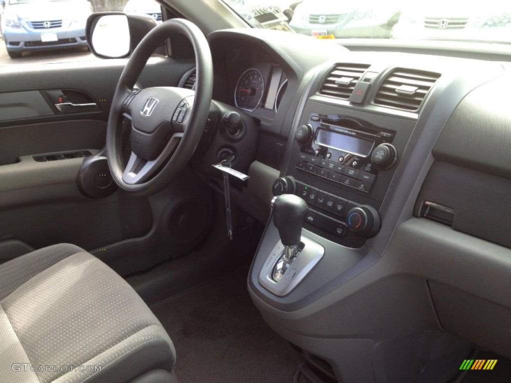 2009 CR-V EX 4WD - Alabaster Silver Metallic / Gray photo #16