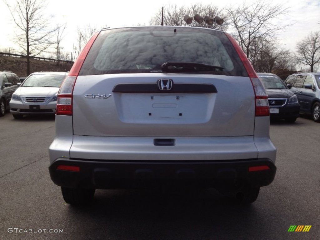 2009 CR-V LX 4WD - Alabaster Silver Metallic / Black photo #10