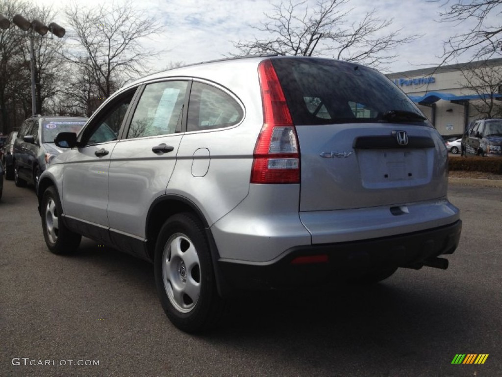 2009 CR-V LX 4WD - Alabaster Silver Metallic / Black photo #11