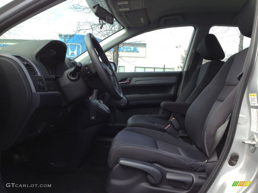 2009 CR-V LX 4WD - Alabaster Silver Metallic / Black photo #17