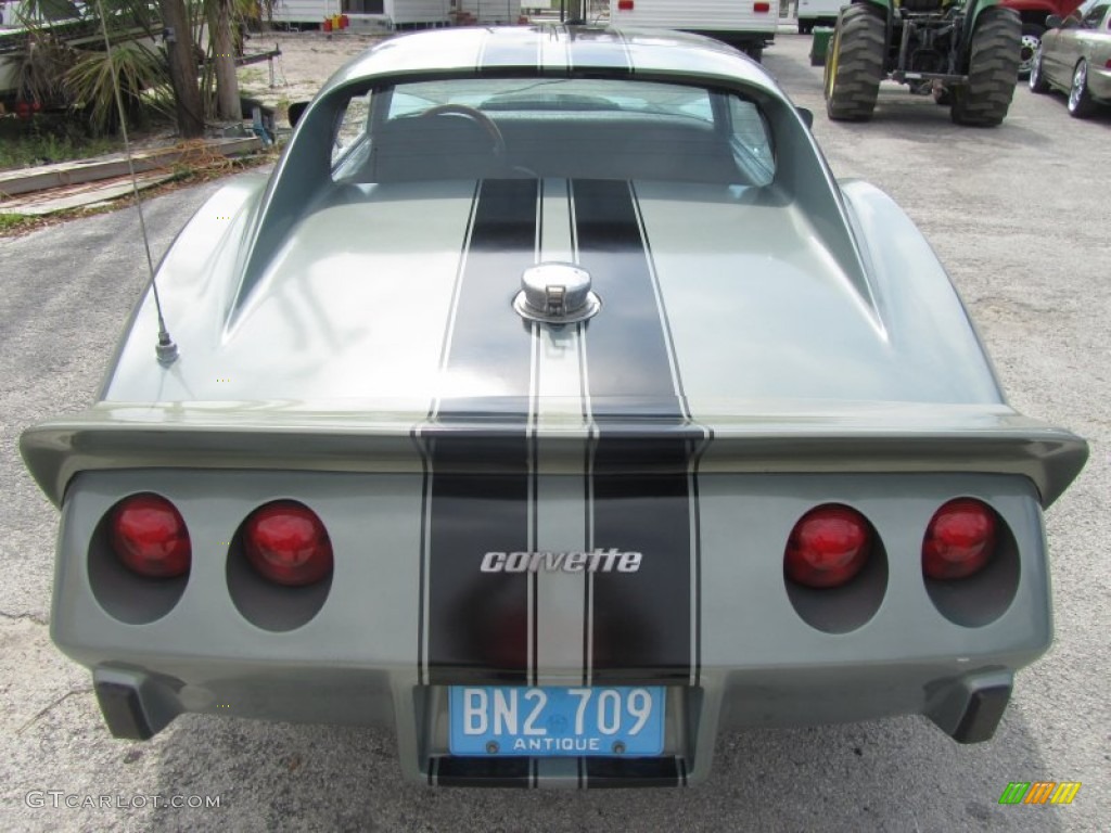 1977 Corvette Custom Coupe - Custom Grey / Black photo #13