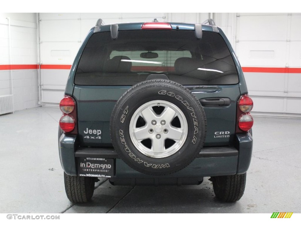 2005 Liberty Limited 4x4 - Deep Beryl Green Pearl / Khaki photo #4