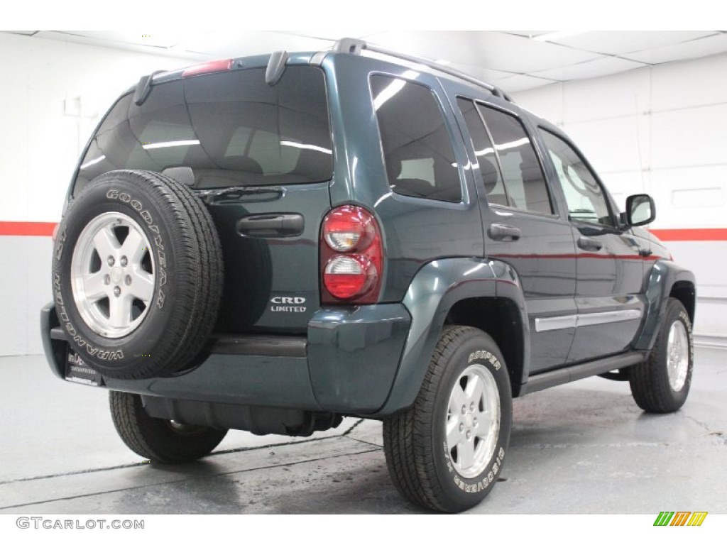 2005 Liberty Limited 4x4 - Deep Beryl Green Pearl / Khaki photo #12